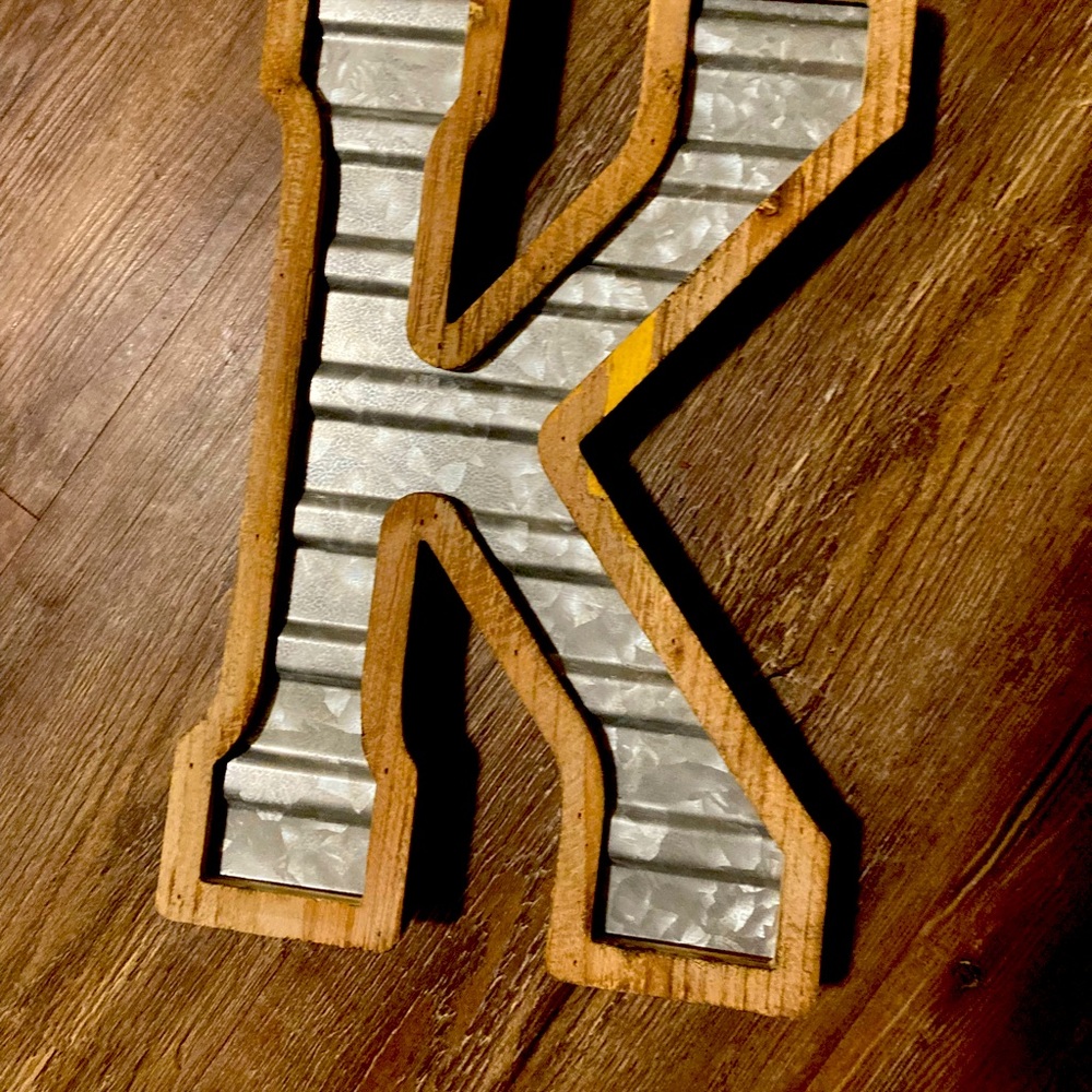 LARGE METAL K BRAND NEW
